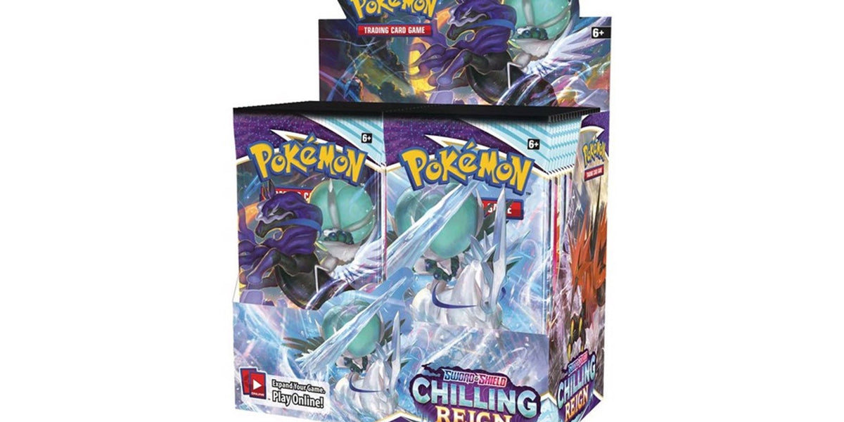 Pokemon outlet Sword & Shield Chilling Reign Booster Box NEW SEALED 36-Packs